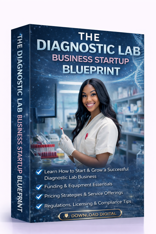 Diagnostic Lab Blueprint | Digital Download | Diagnostic Laboratory Planning & Organization Resource