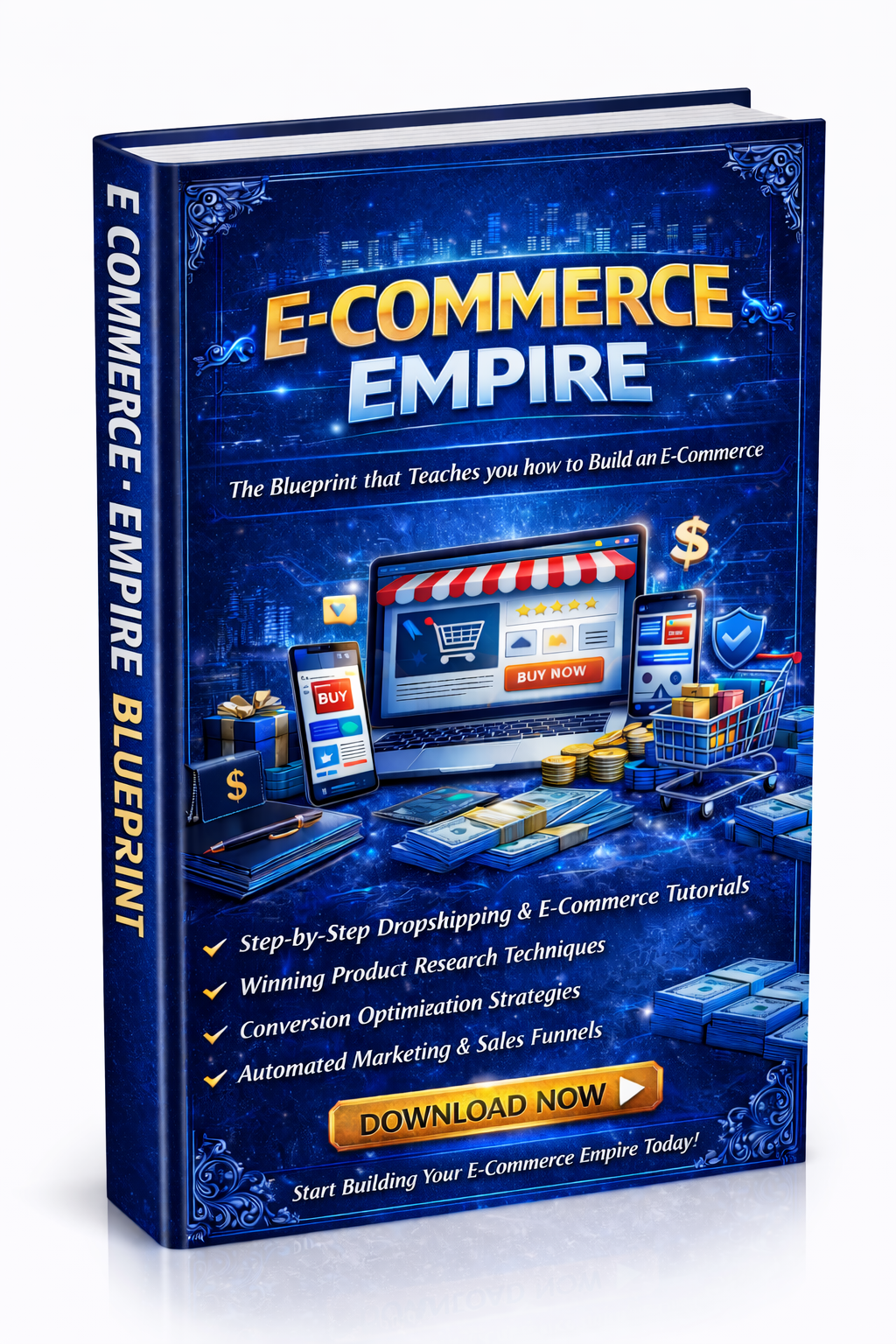 E-Commerce Empire Blueprint | Digital Download | Online Store ECommerce Business Planning Resource - FEMINE DIGITAL