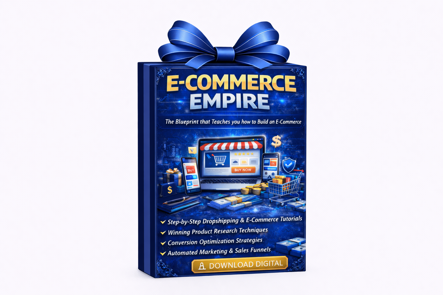 E-Commerce Empire Blueprint | Digital Download | Online Store ECommerce Business Planning Resource - FEMINE DIGITAL