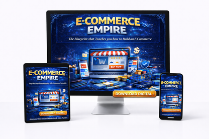 E-Commerce Empire Blueprint | Digital Download | Online Store ECommerce Business Planning Resource - FEMINE DIGITAL