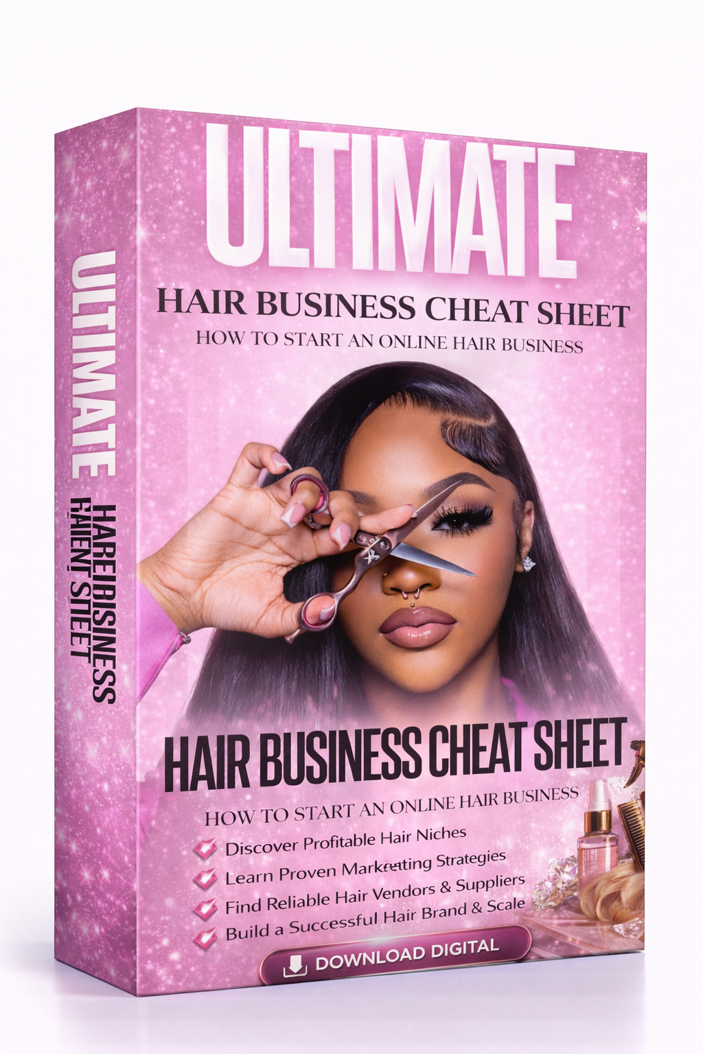 Hair Business 3 Day Course Blueprint | Digital Download | Hair | Beauty Business Planning | Organization Resource