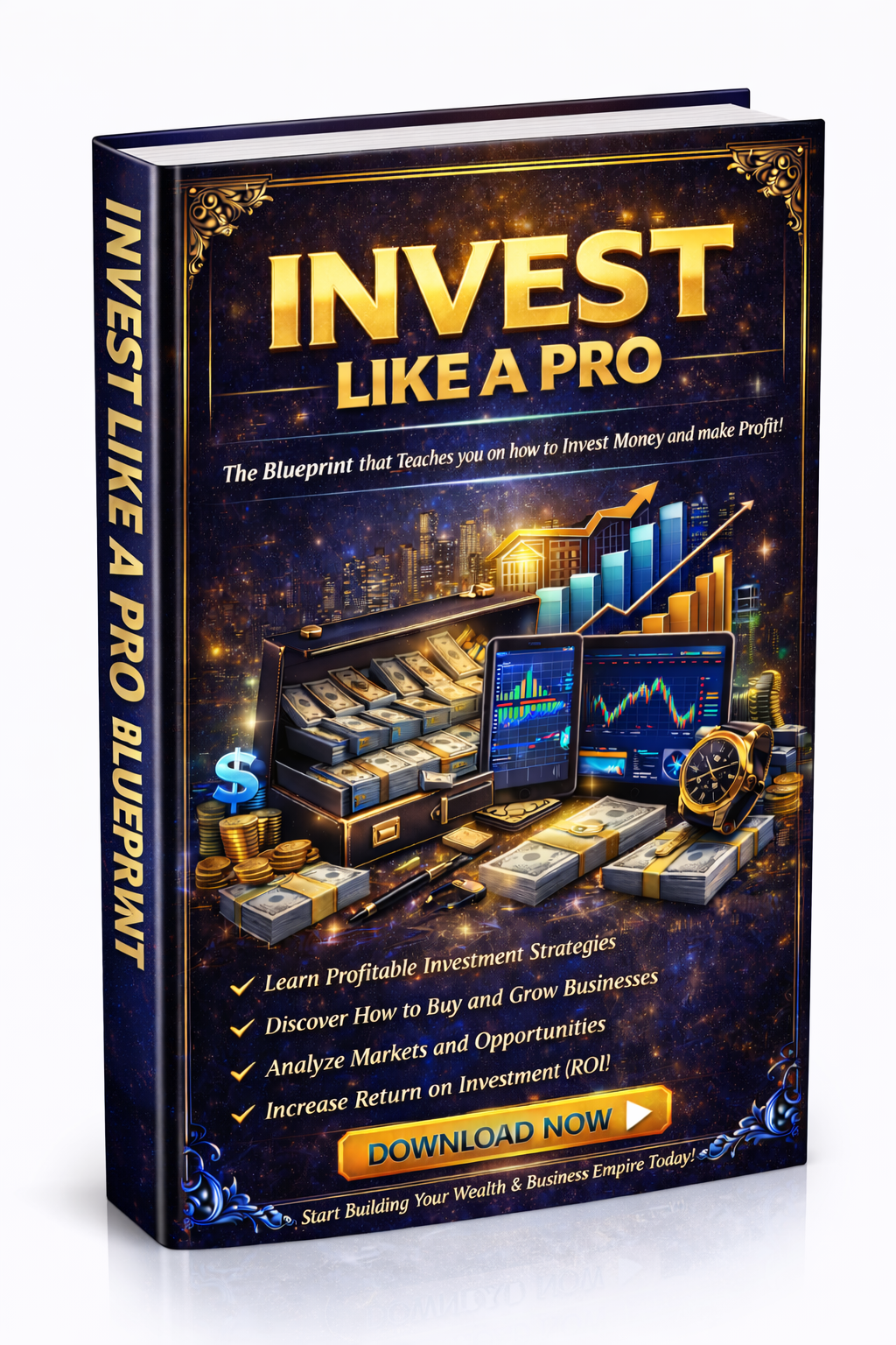 Invest Like A Pro Blueprint | Digital Download | Investment Planning & Financial Education Organization Resource - FEMINE DIGITAL