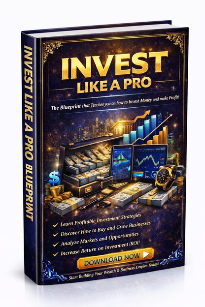 Invest Like A Pro Blueprint | Digital Download | Investment Planning & Financial Education Organization Resource - FEMINE DIGITAL