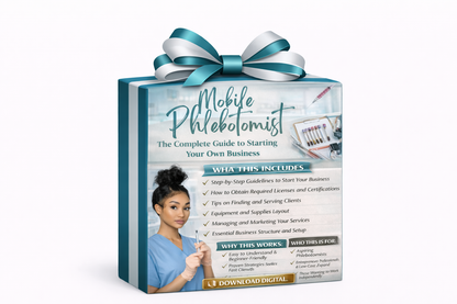 Mobile Phlebotomist Blueprint | Digital Download | Mobile Phlebotomy Planning & Organization Resource - FEMINE DIGITAL