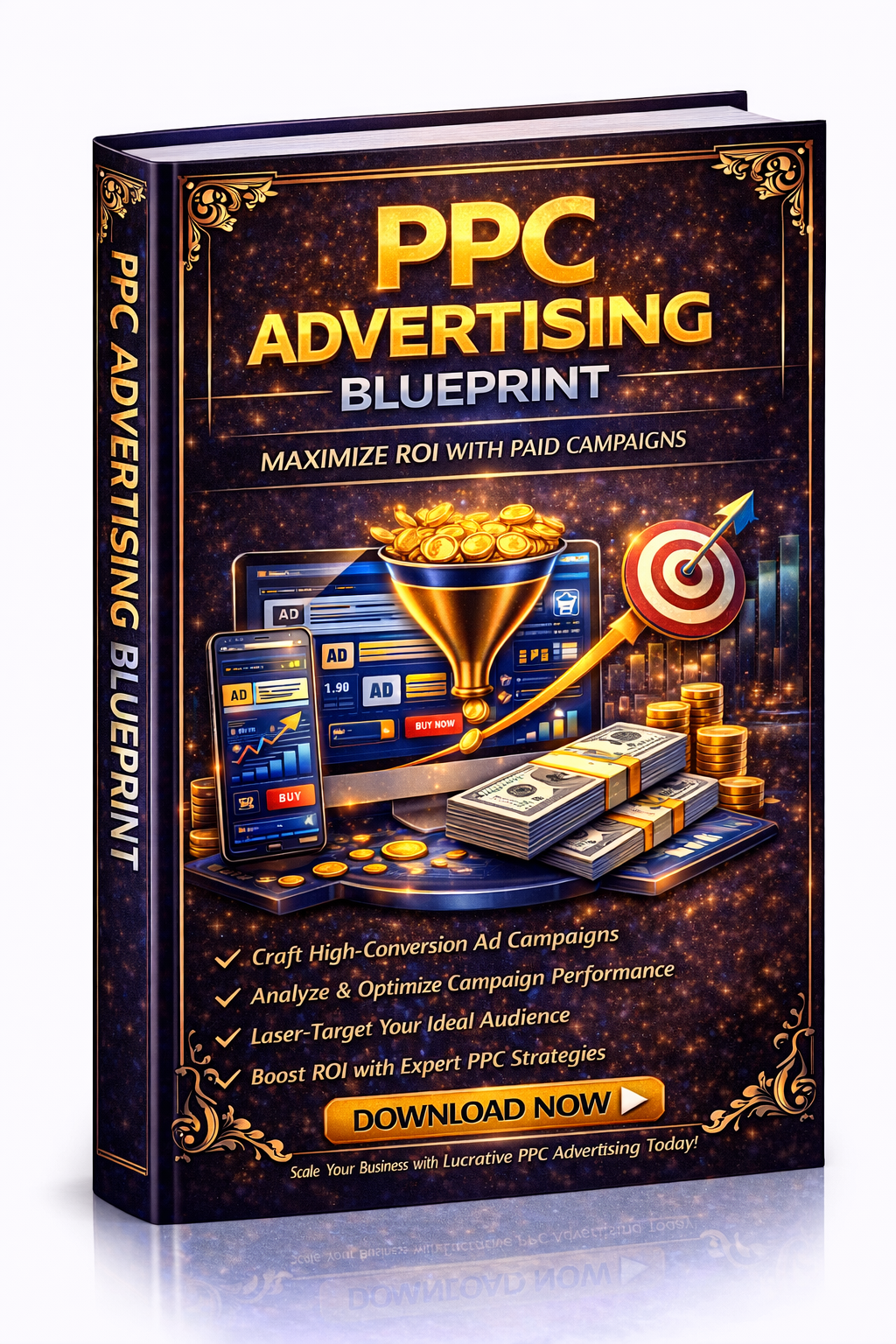 PPC Advertising Blueprint | Digital Download | Paid Advertising Planning & Organization Resource - FEMINE DIGITAL