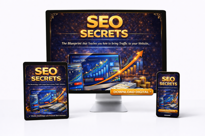 SEO Secrets Blueprint | Digital Download | SEO Planning & Search Optimization Organization Resource - FEMINE DIGITAL