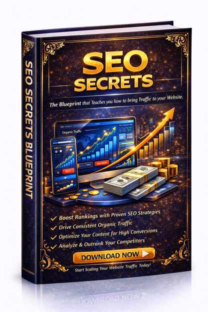 SEO Secrets Blueprint | Digital Download | SEO Planning & Search Optimization Organization Resource - FEMINE DIGITAL